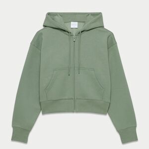Aritzia Sweatfleece Zip-Up Hoodie